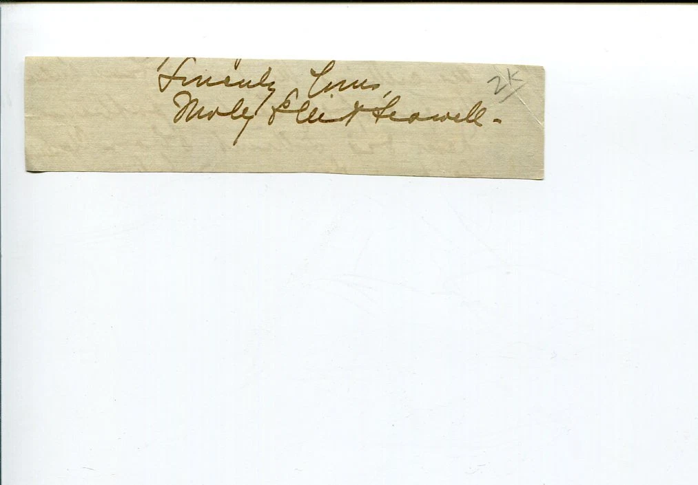 Molly Elliot Seawell Author Historian Journalist Signed Autograph