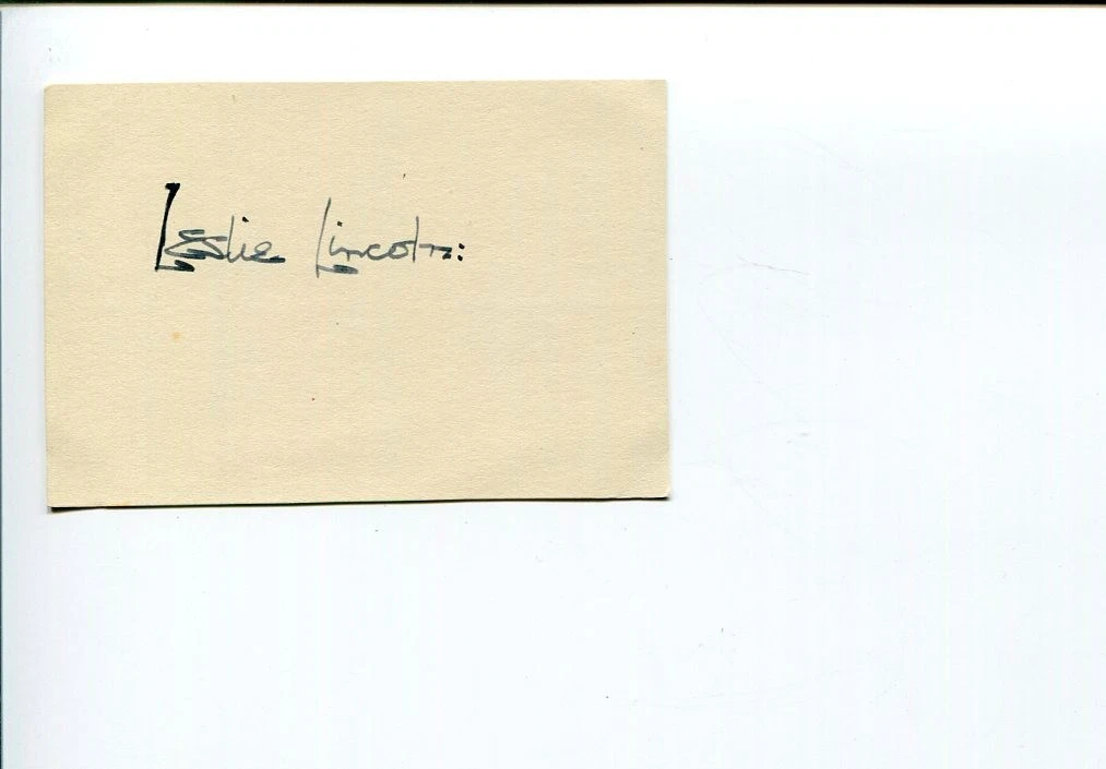 Leslie Owen Bishop of Lincoln Clergy Maidstone Jarrow Signed Autograph