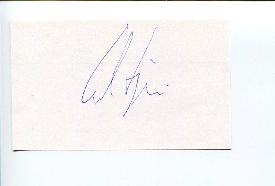 Carl Djerassi Oral Contraceptive Inventor Wolf Prize Winner Signed Autograph