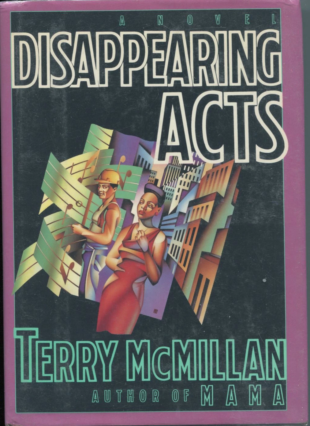 Terry McMillan Disappearing Acts Signed 1st Edition Autograph Book