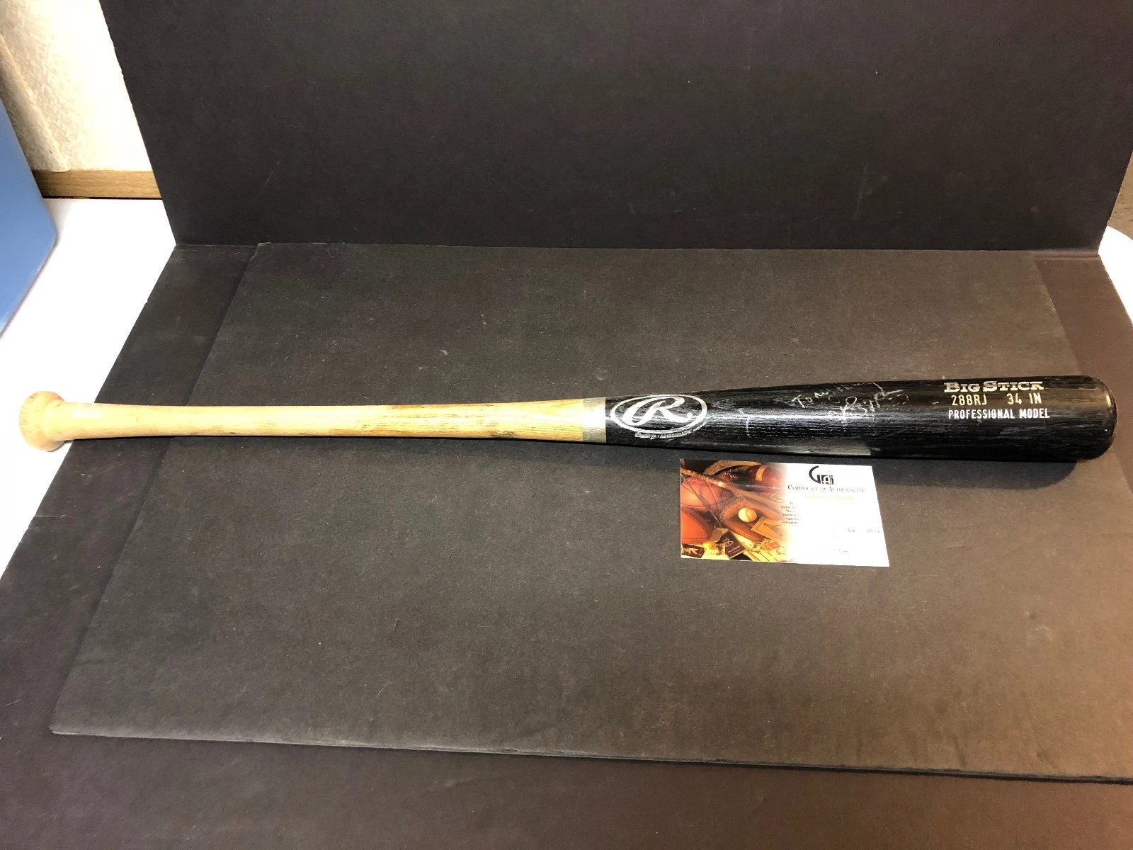 Jeff Suppan 2006 World Series Champ St Louis Cardinals Boston Red Sox Signed Bat