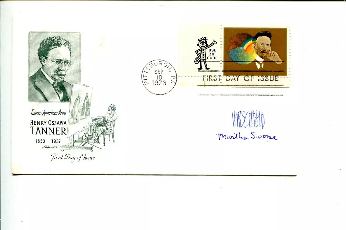 Al Hirschfeld Artist & Martha Swope Theater Legend Signed Autograph FDC