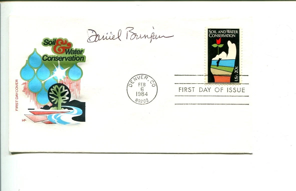 Daniel Berrigan Peace Activist Catonsville Nine Priest Signed Autograph FDC