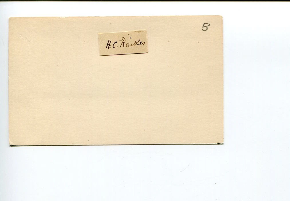 Henry Cecil Raikes Postmaster General MP Parliament Chester Signed Autograph