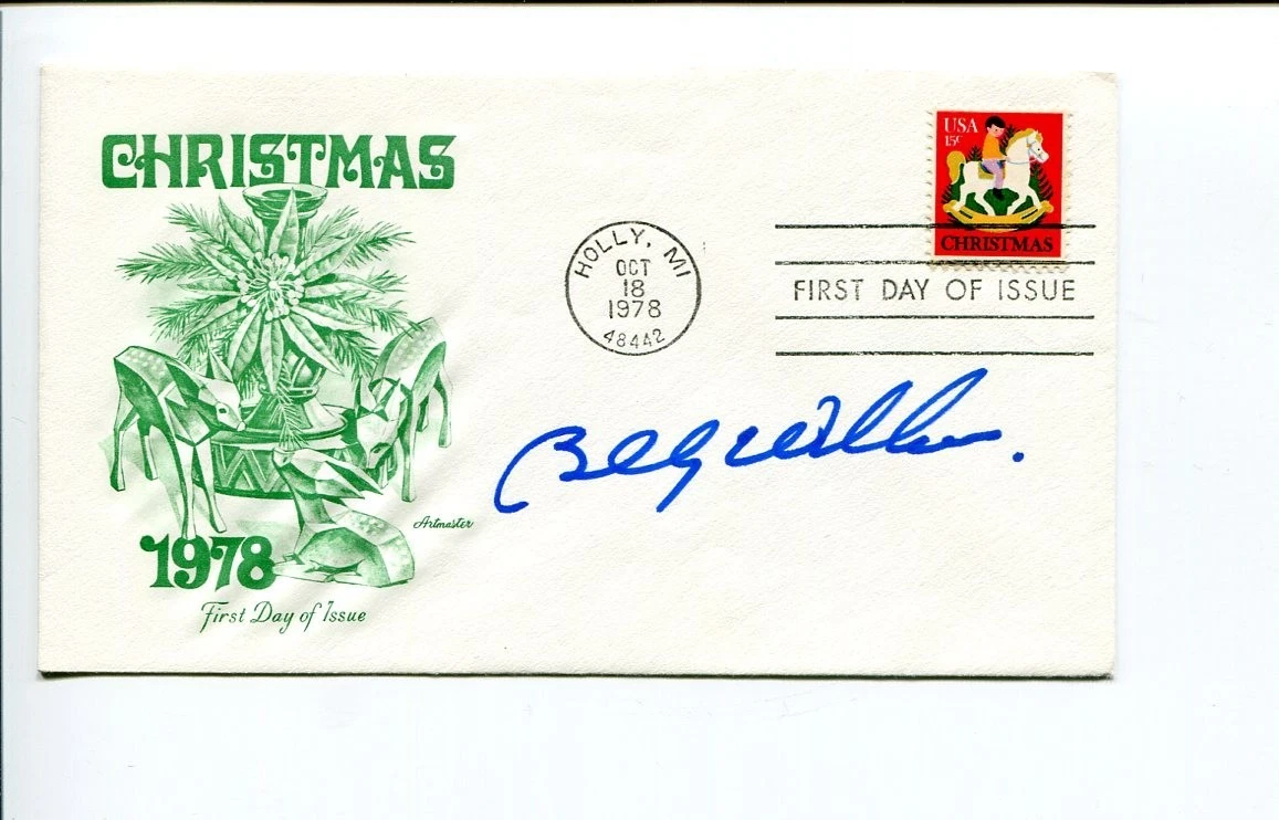 Billy Williams Chicago Cubs Oakland Athletics HOF Signed Autograph FDC