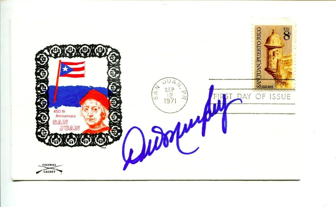 Dale Murphy Atlanta Braves Legend Mormon LDS Signed Autograph FDC