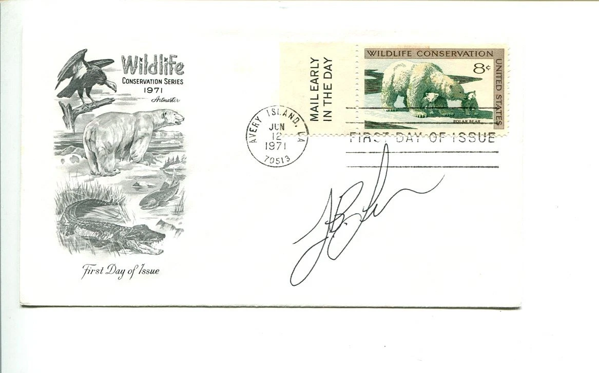 Joshua Josh Smith Paralititan Dinosaur Discover Signed Autograph FDC
