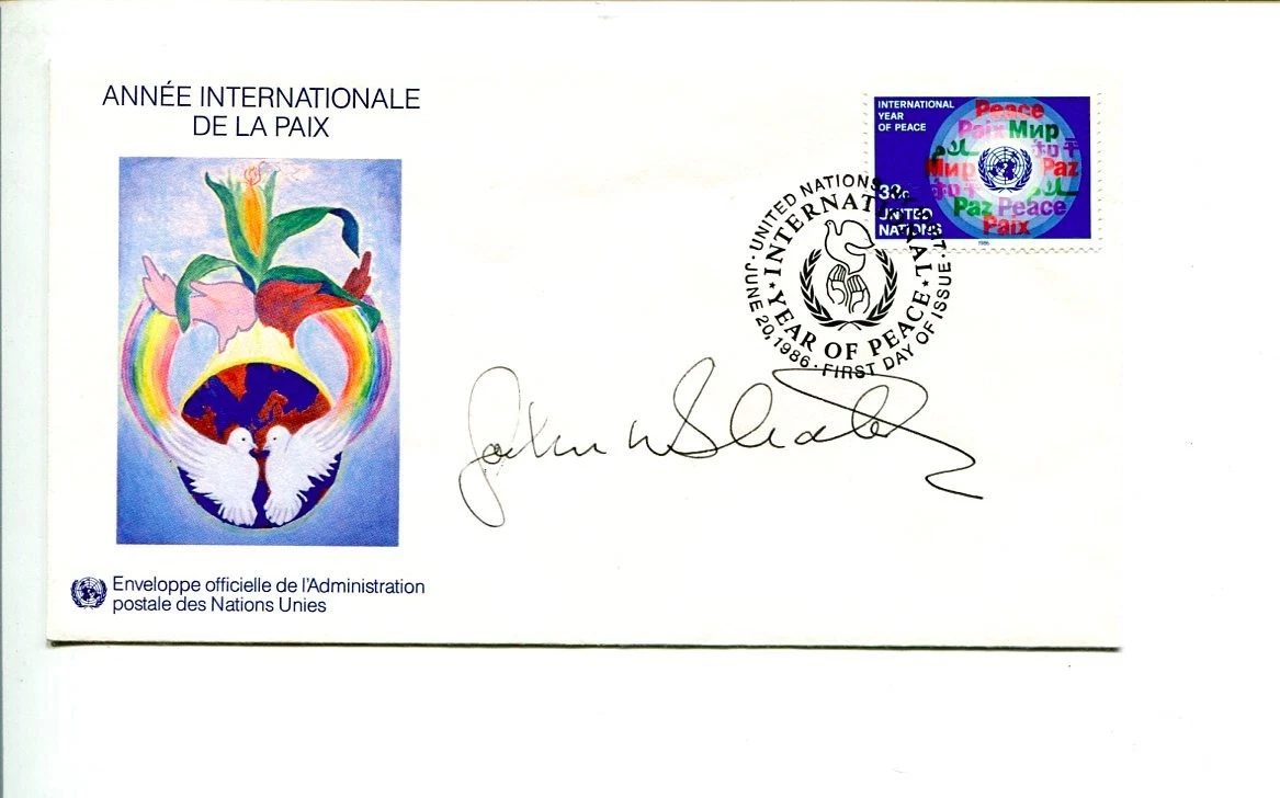 General John Shalikashvili Joint Chief Staff Signed Autograph FDC