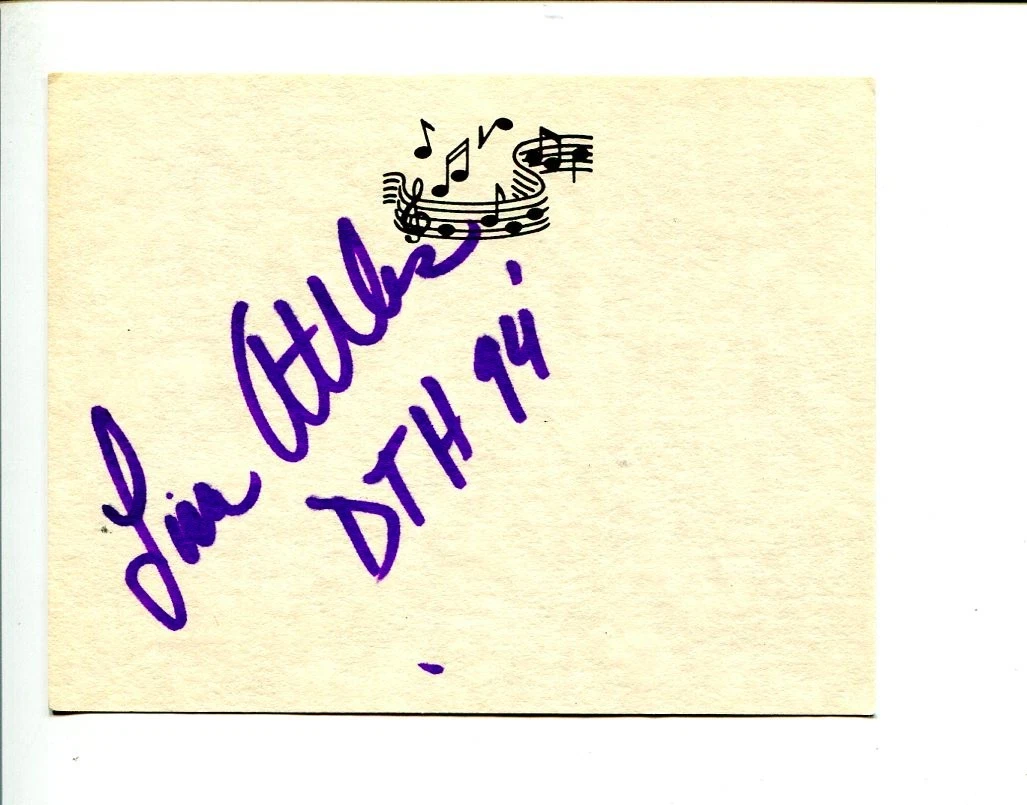 Lisa Attles Black Ballet Harlem Dance The Ailey School Signed Autograph