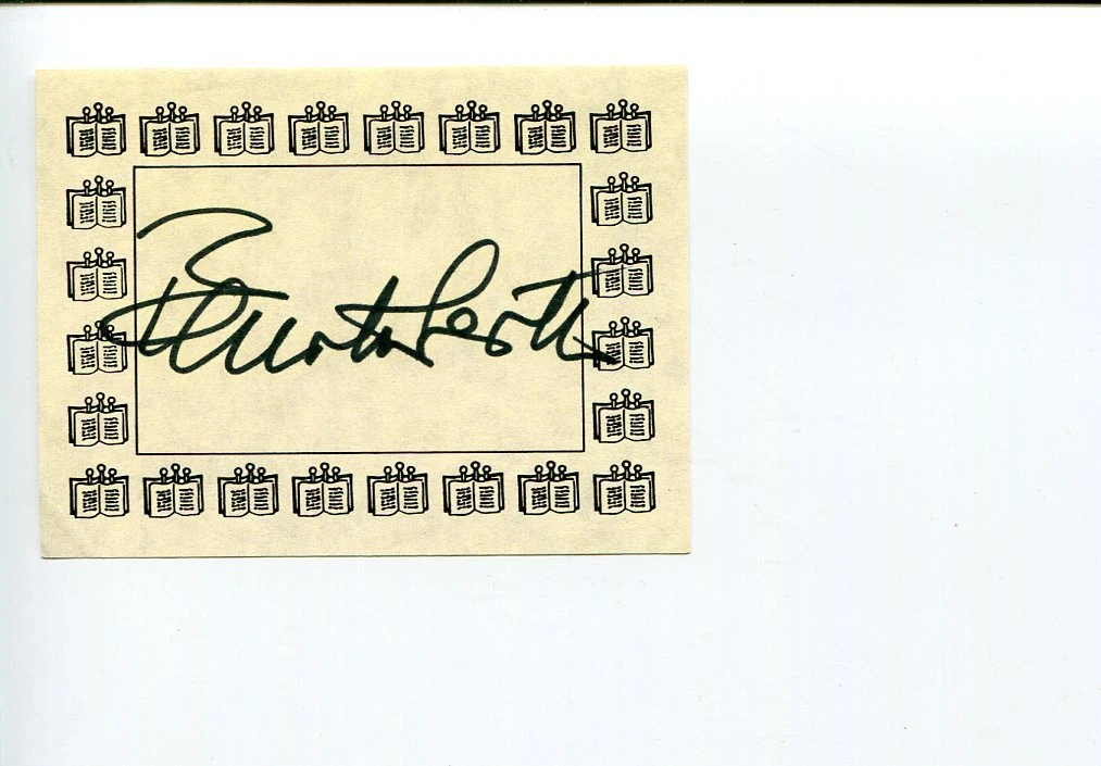 Renata Scotto Opera Soprano Singer Signed Autograph Bookplate