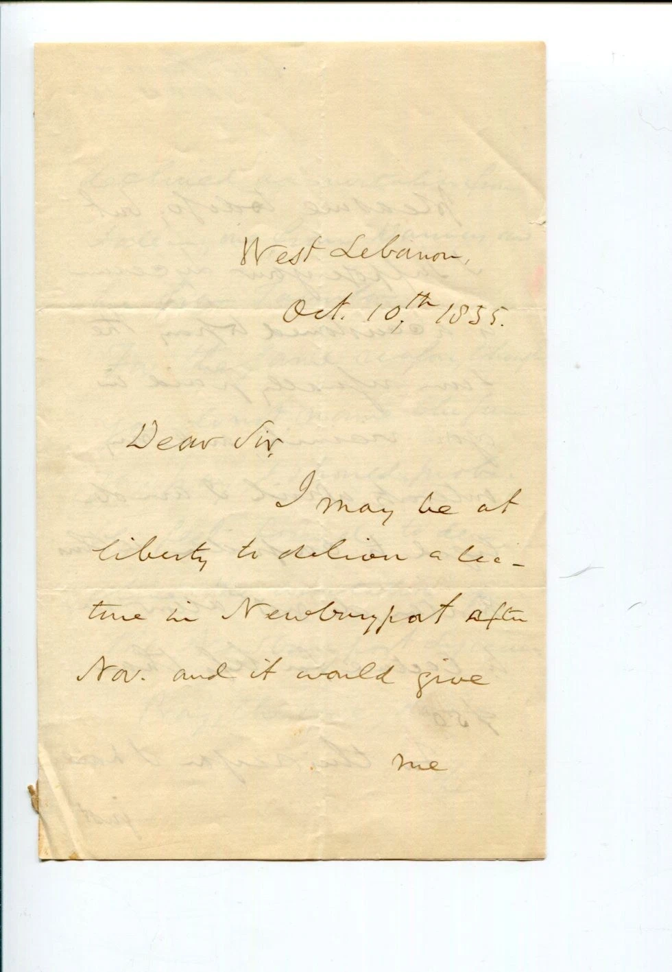 Charles Brickett Haddock Author Clergy Educator Signed Autograph ALS