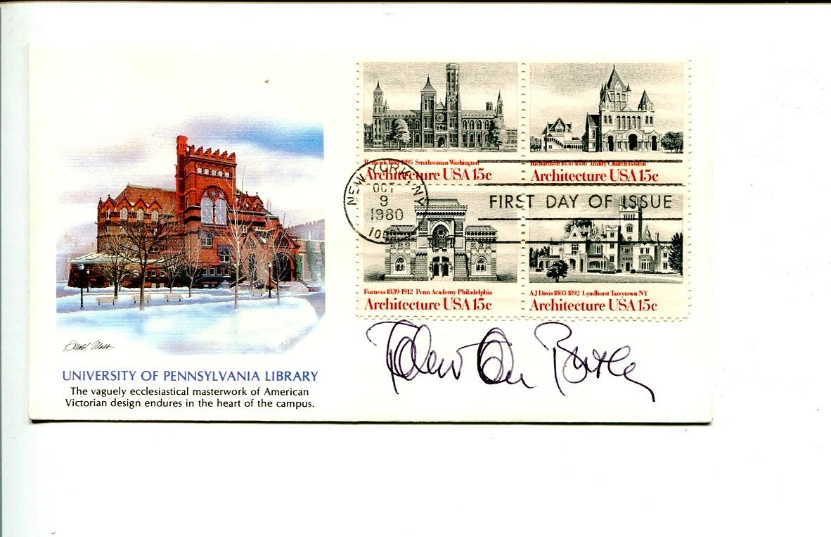 Robert Olen Butler Pulitzer Prize Fiction Author Writer Signed Autograph FDC