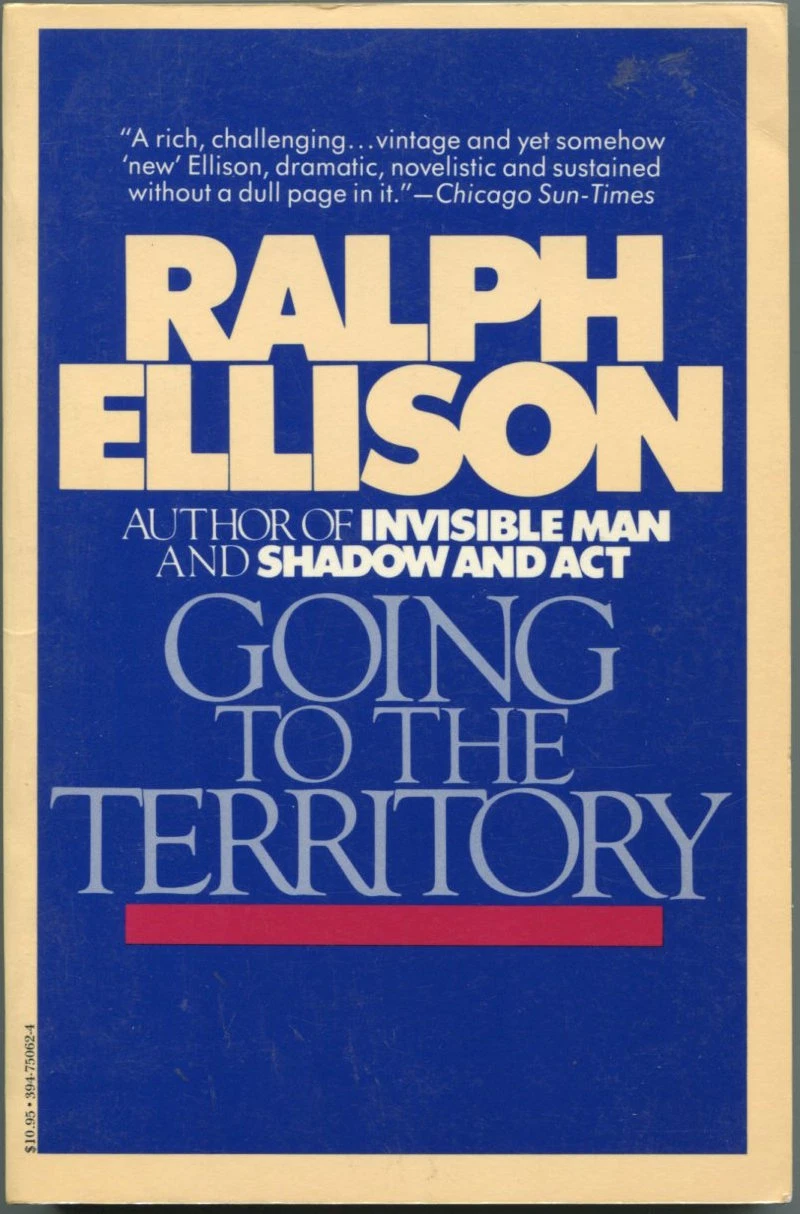 Ralph Ellison Going To The Territory Rare Signed Autograph 1st Edition Book