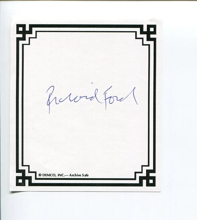 Richard Ford Pulitzer Prize Independence Day Author Signed Autograph Bookplate