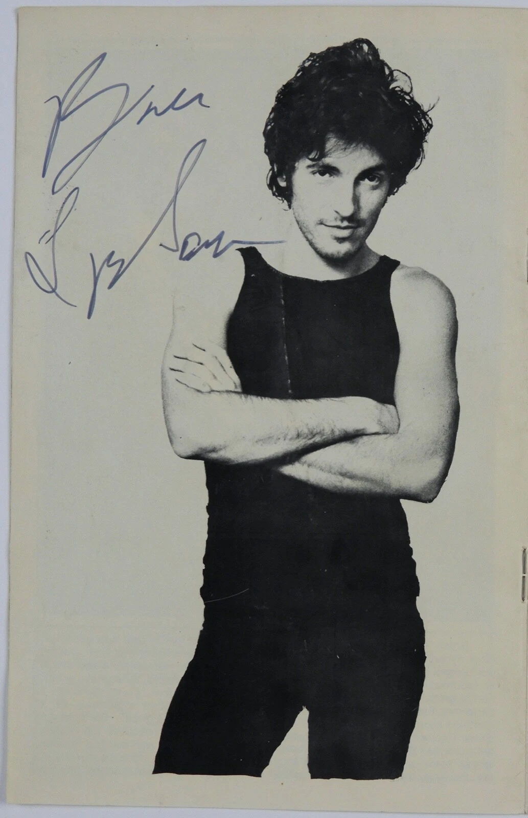 Bruce Springsteen Autograph JSA Signed Capitol Theatre Original 1978 Program