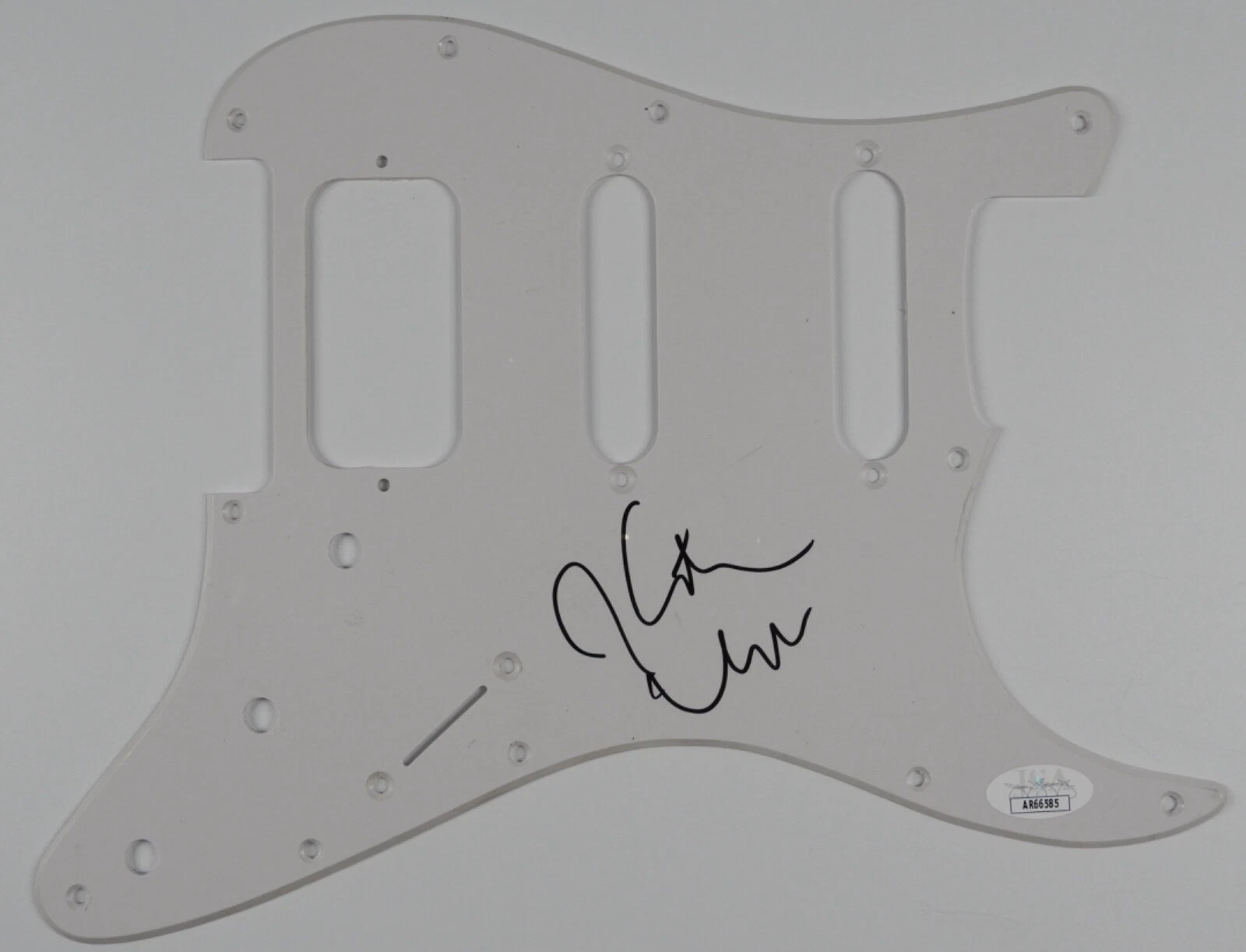 Keith Urban JSA Autograph Signed Guitar Guard Strat Kickplate