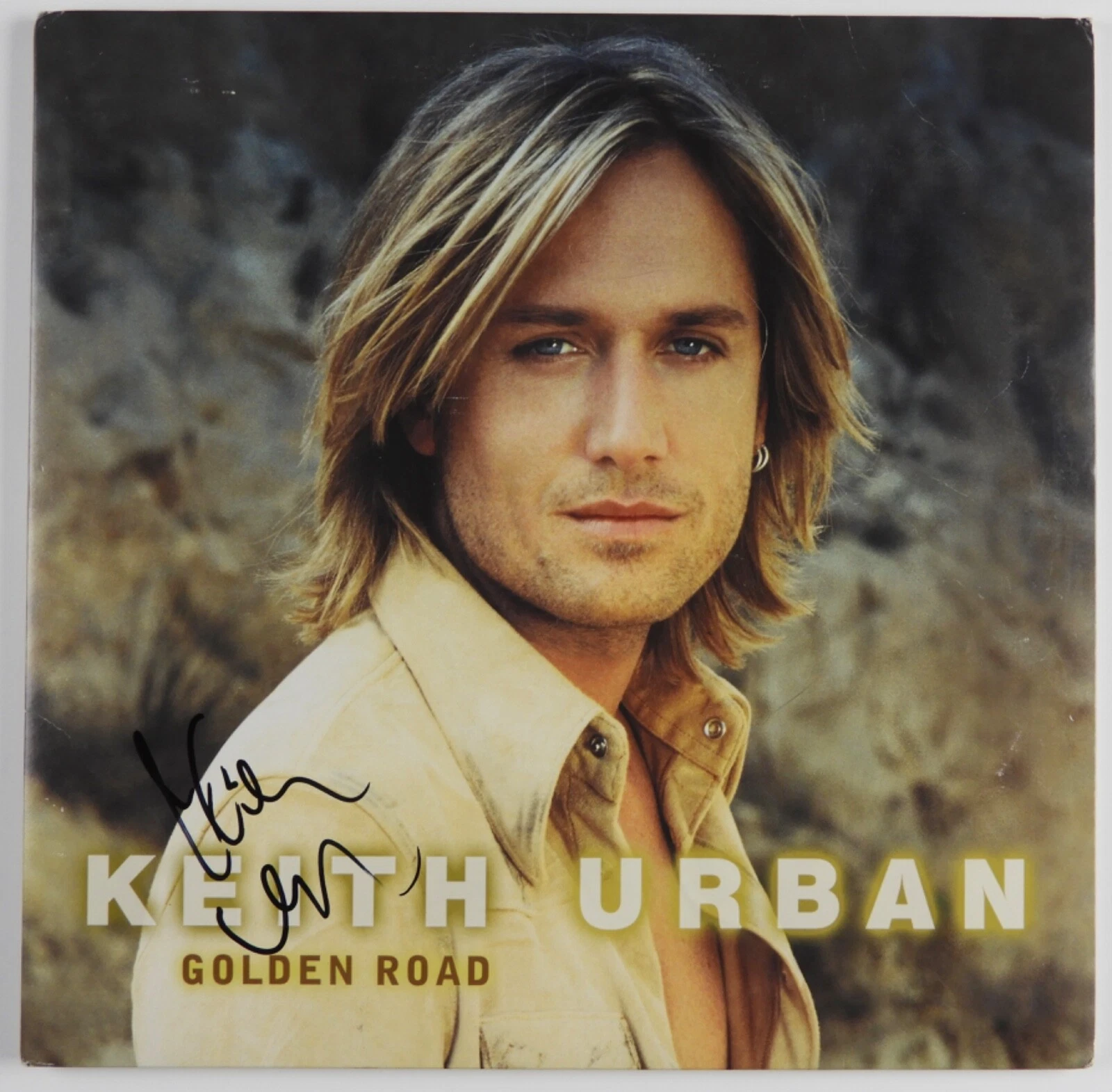 Keith Urban Signed Autograph Album JSA Record Vinyl Golden Road