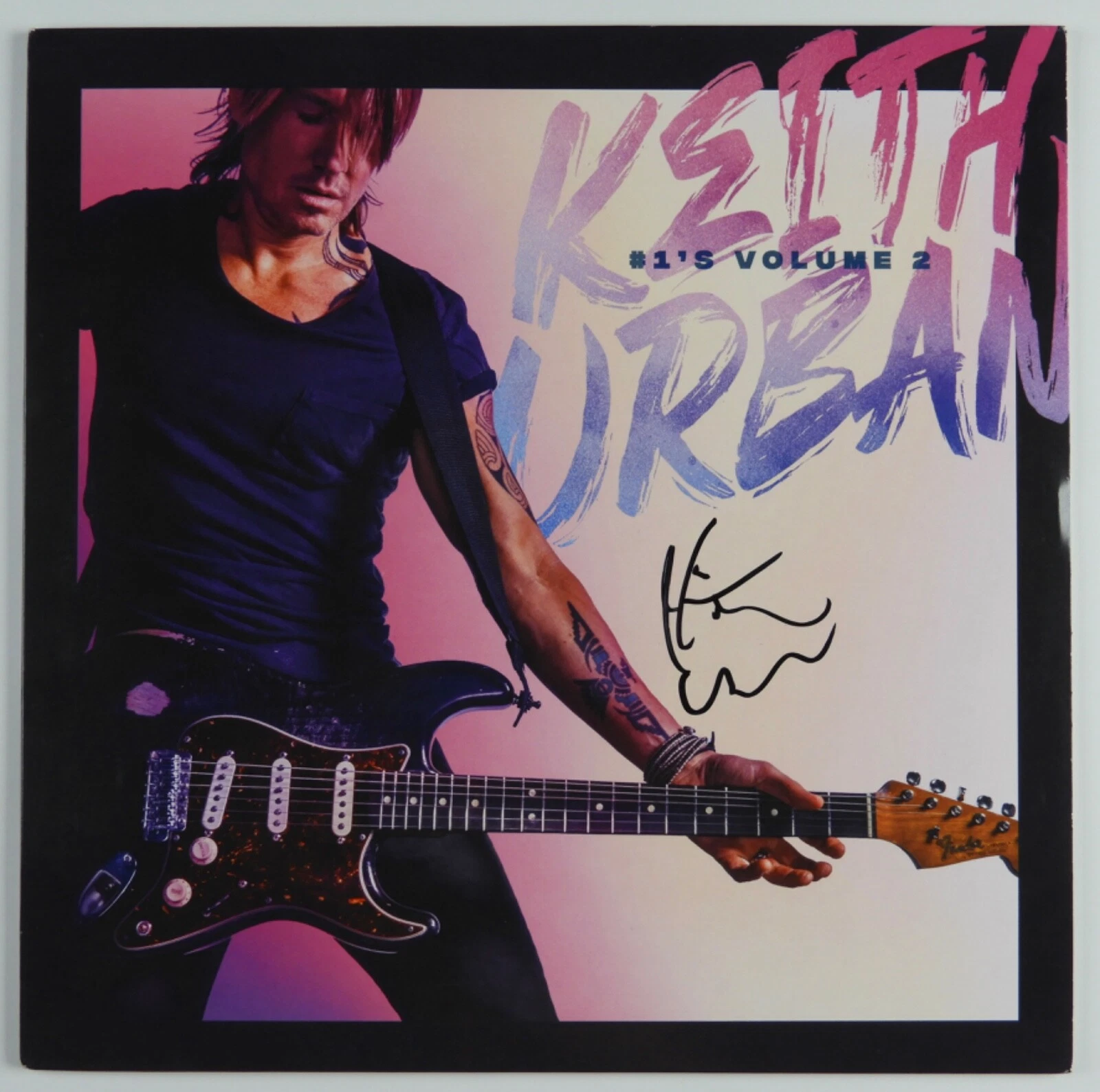 Keith Urban Signed Autograph Album JSA Record Vinyl 1#s Volume 2