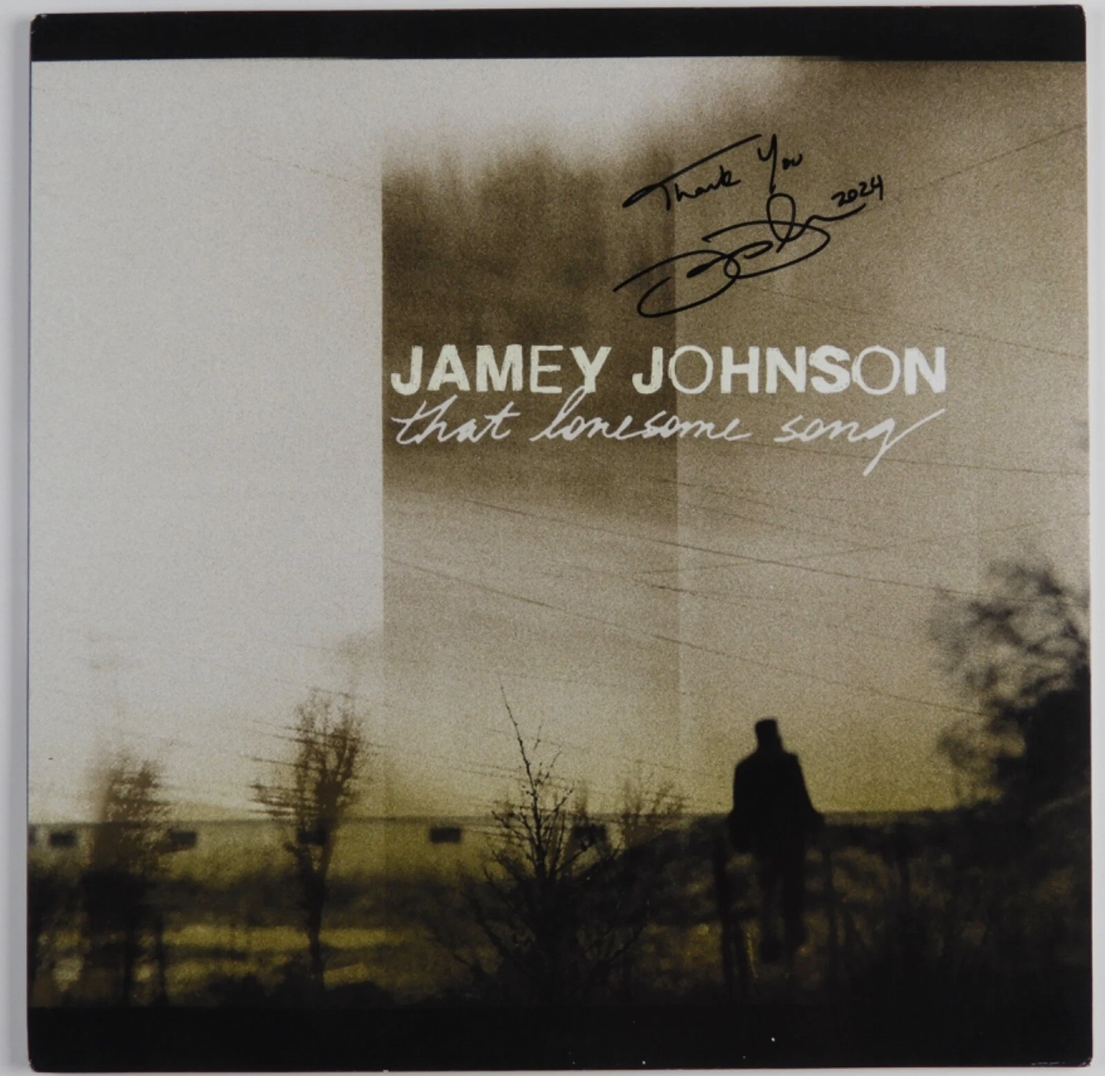 Jamey Johnson JSA Signed Autograph Album Record Vinyl That Lonesome Song