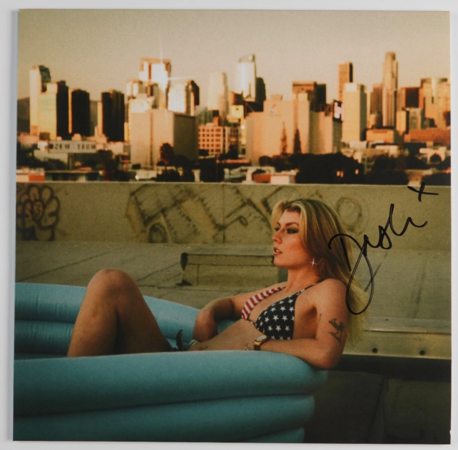 Dasha Signed Autograph Album JSA Record Vinyl