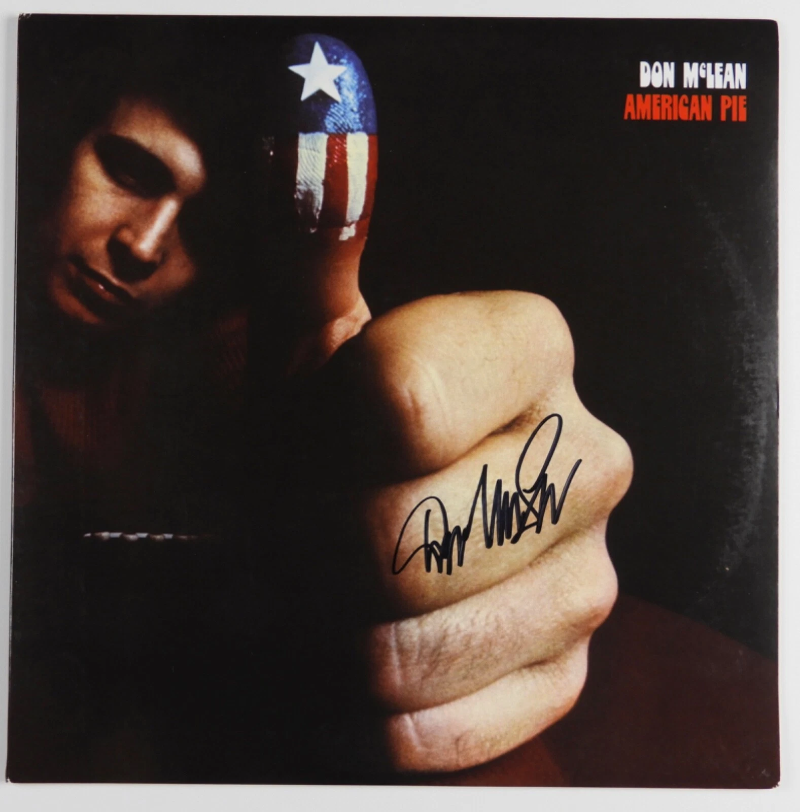 Don Mclean JSA Signed Autograph Album Record Vinyl American Pie