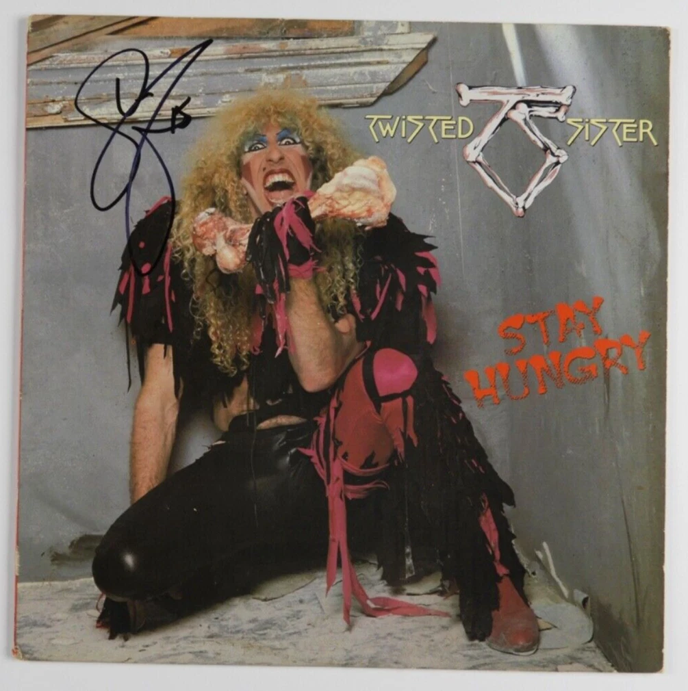 Dee Snider JSA Signed Autograph Album Record Vinyl Twisted Sister Stay Hungry