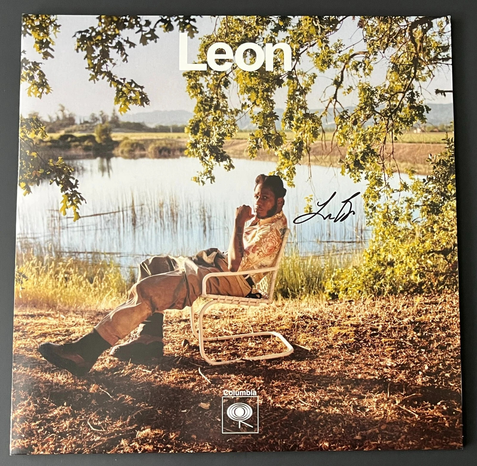 LEON BRIDGES SIGNED AUTOGRAPH LEON VINYL RECORD ALBUM LP & BECKETT BAS COA