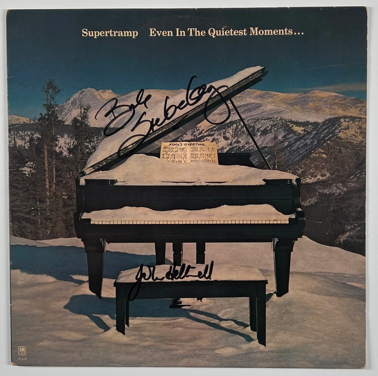 Supertramp JSA Signed Autograph Album Record Vinyl