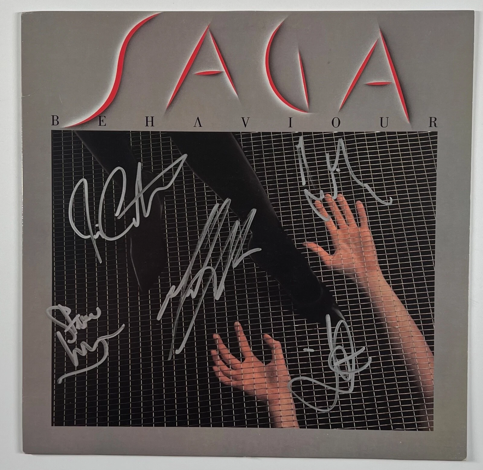 Saga JSA Signed Autograph Album Record Vinyl