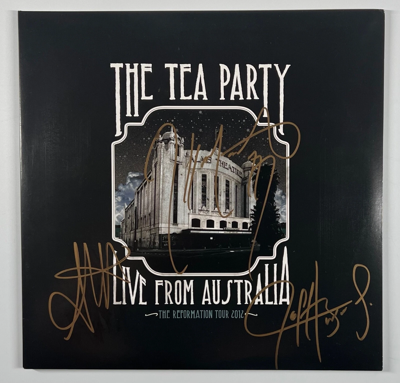 The Tea Party JSA Signed Autograph Album Record Vinyl Live From Australia