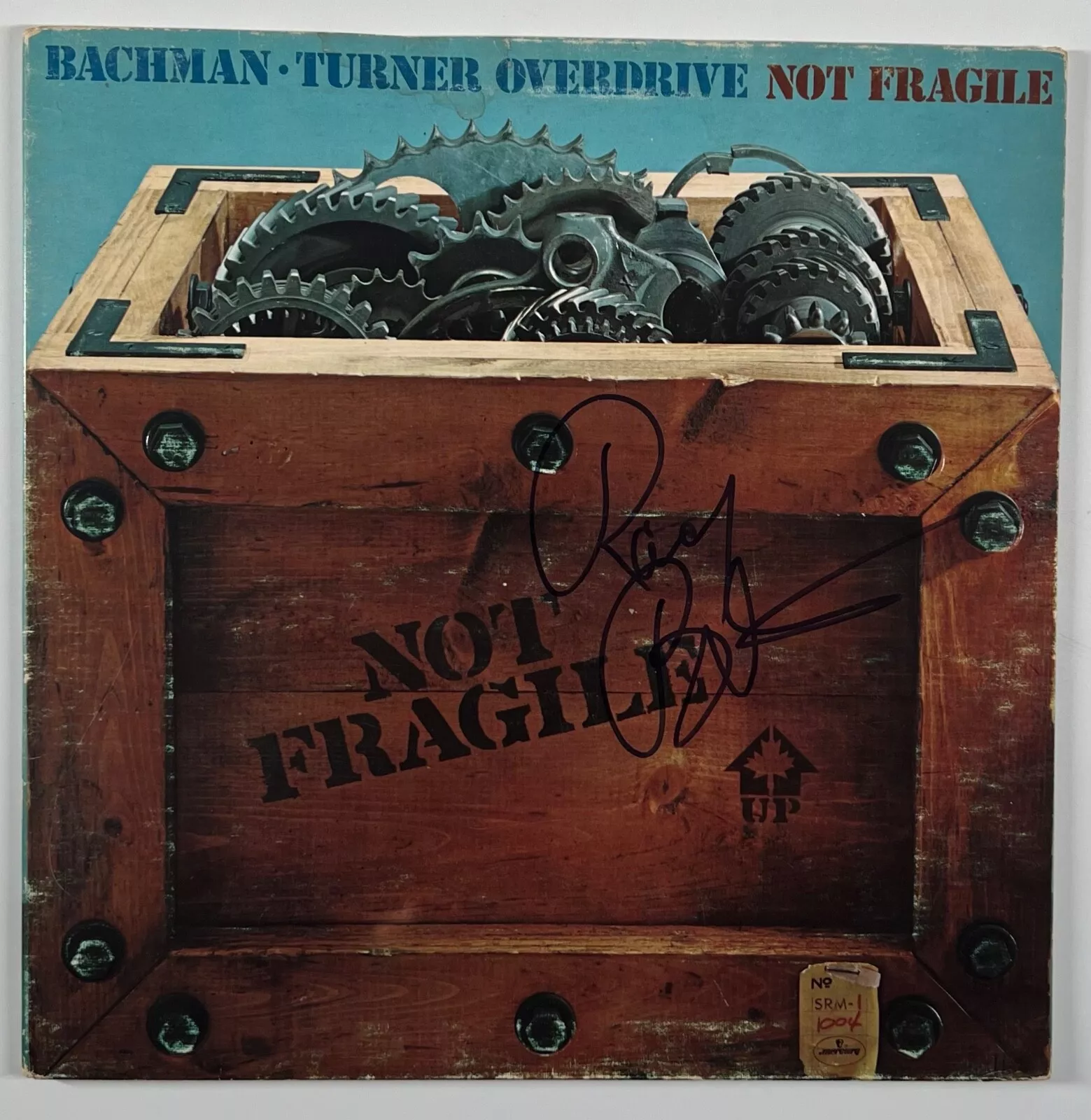 BTO JSA Signed Autograph Album Record Vinyl Randy Bachman