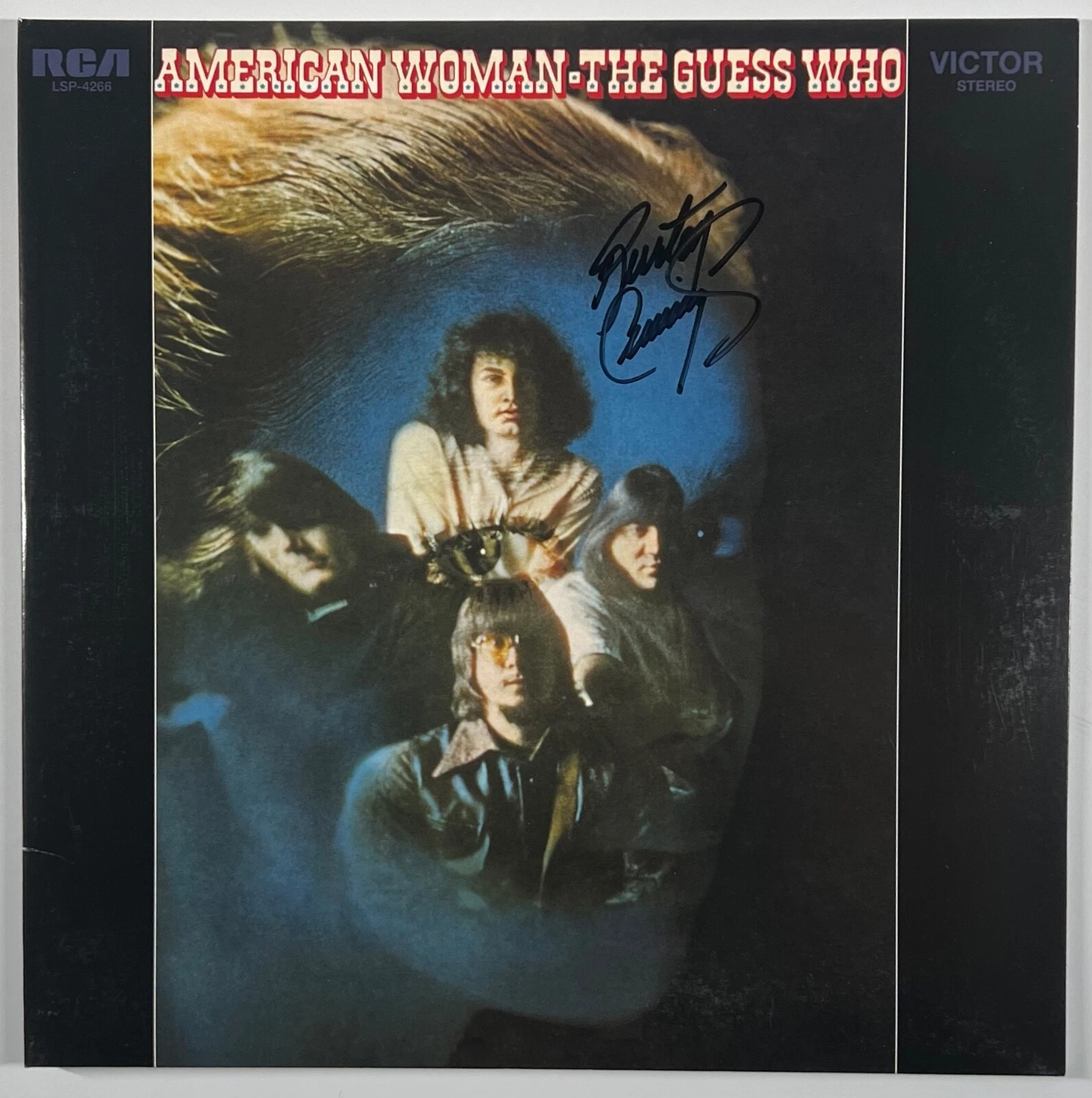 Burton Cummings The Guess Who JSA Signed Autograph Album Record