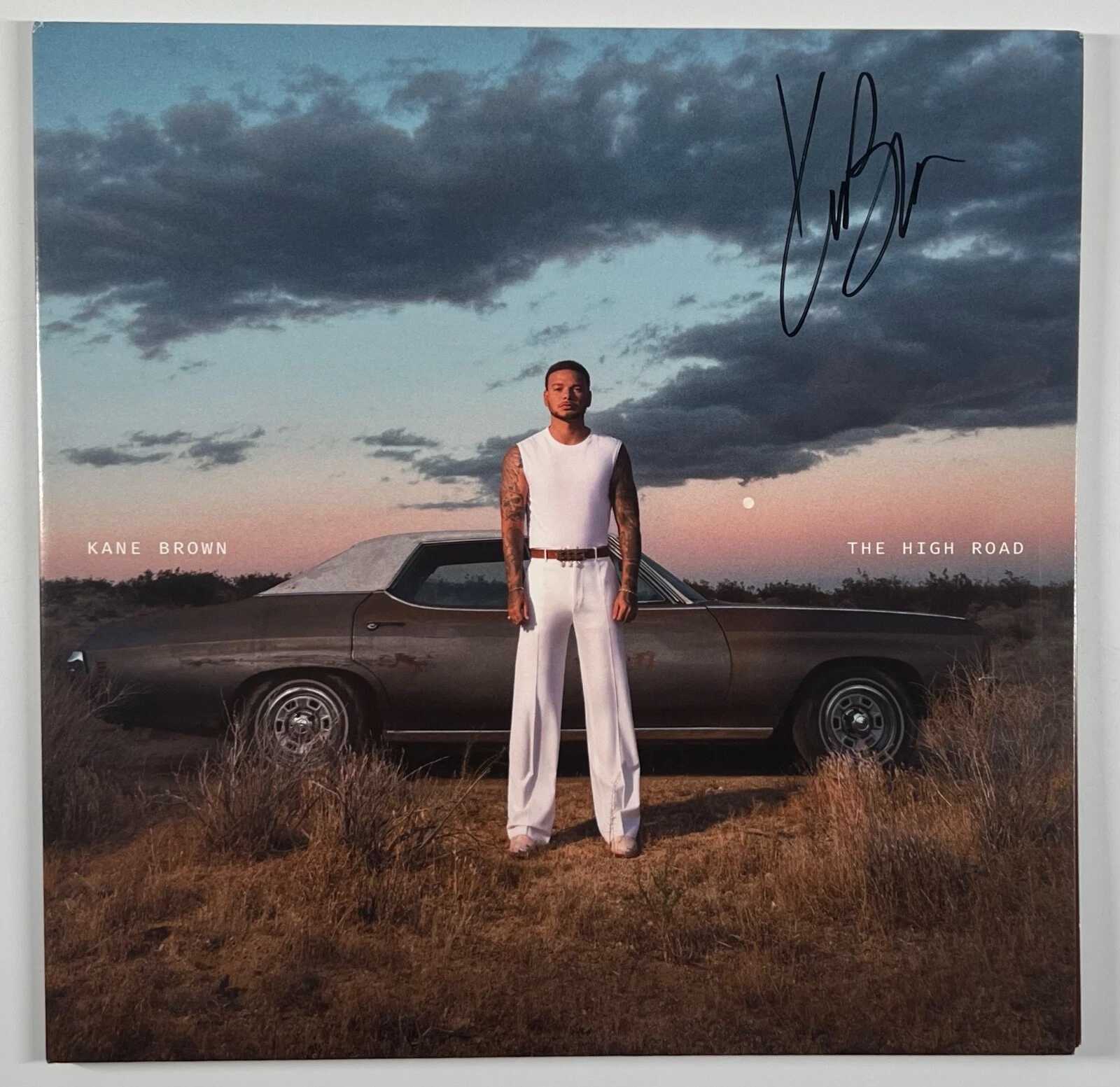 Kane Brown JSA Signed Autograph Album Record The High Road