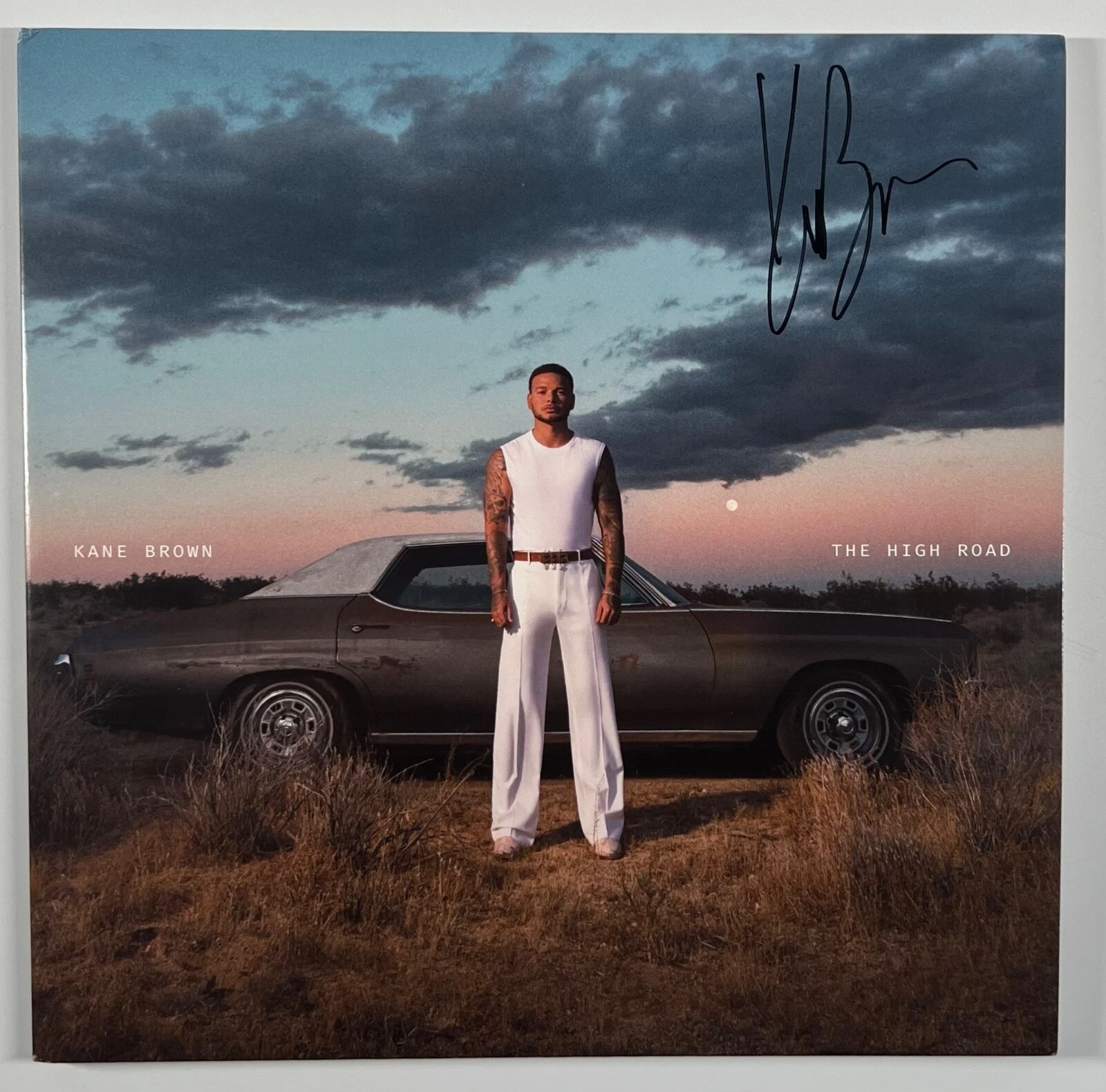 Kane Brown JSA Signed Autograph Album Record The High Road