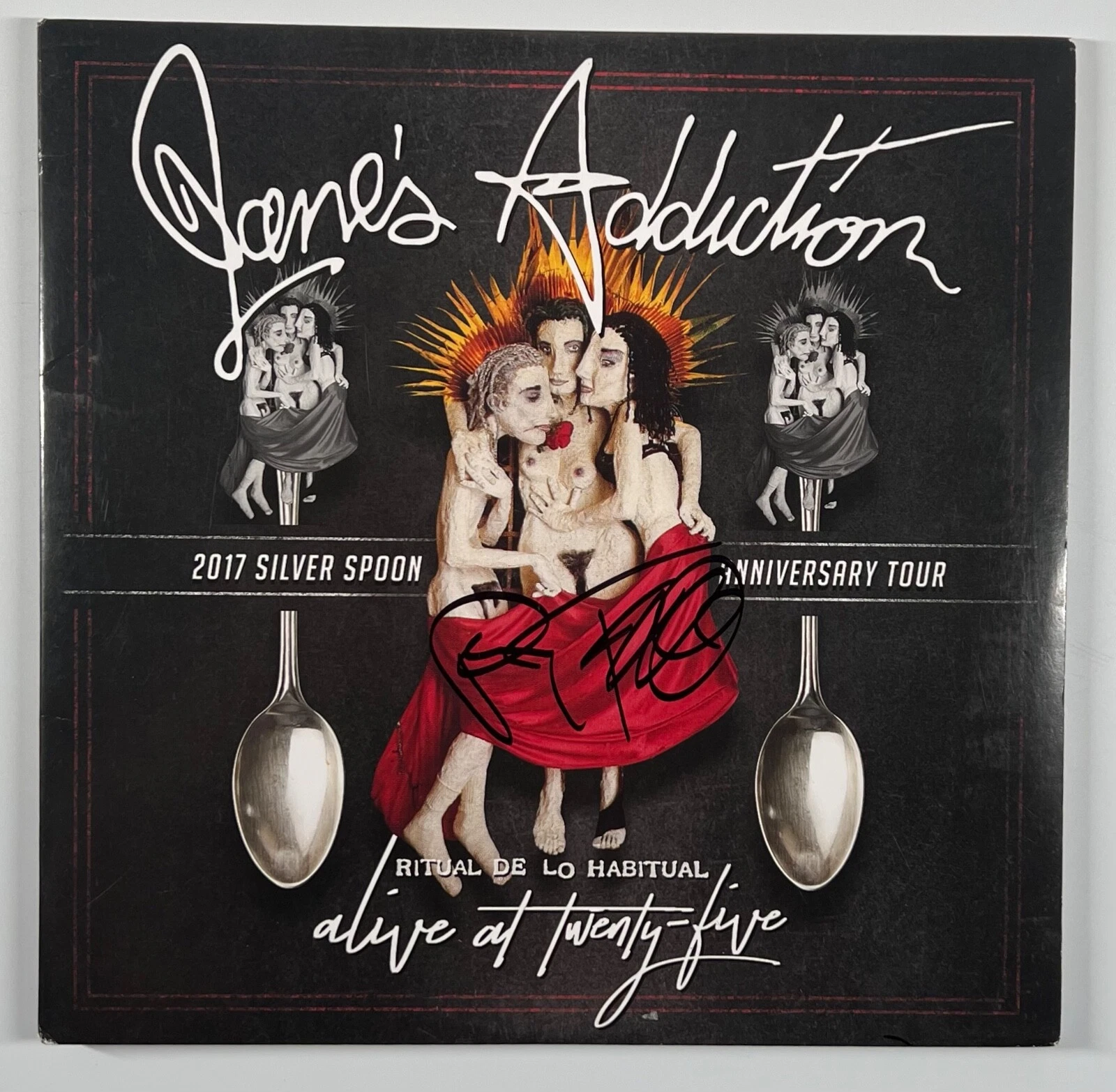 Jane's Addiction  Perry Farrell JSA Signed Autograph Album Record