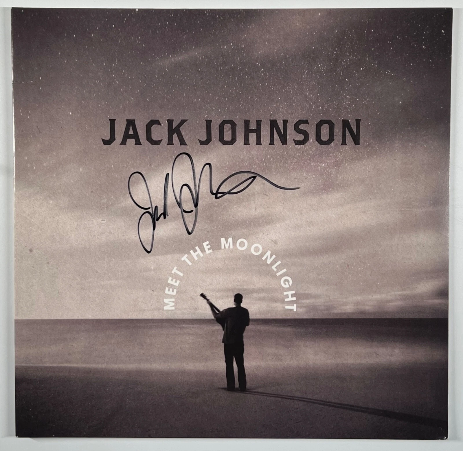 Jack Johnson JSA Signed Autograph Album Record Vinyl Meet The Moonlight
