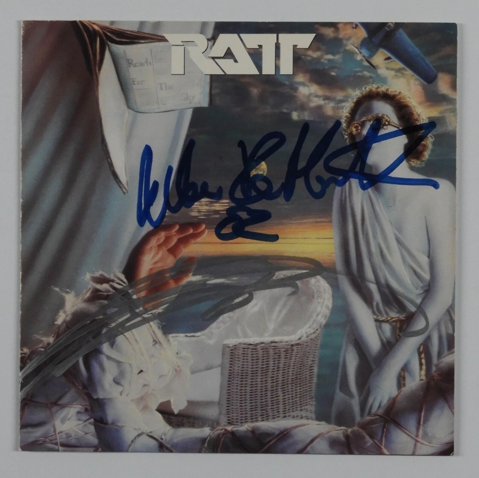 RATT JSA Signed Autograph CD Stephen Pearcy Warren DeMartini Reach For The Sky