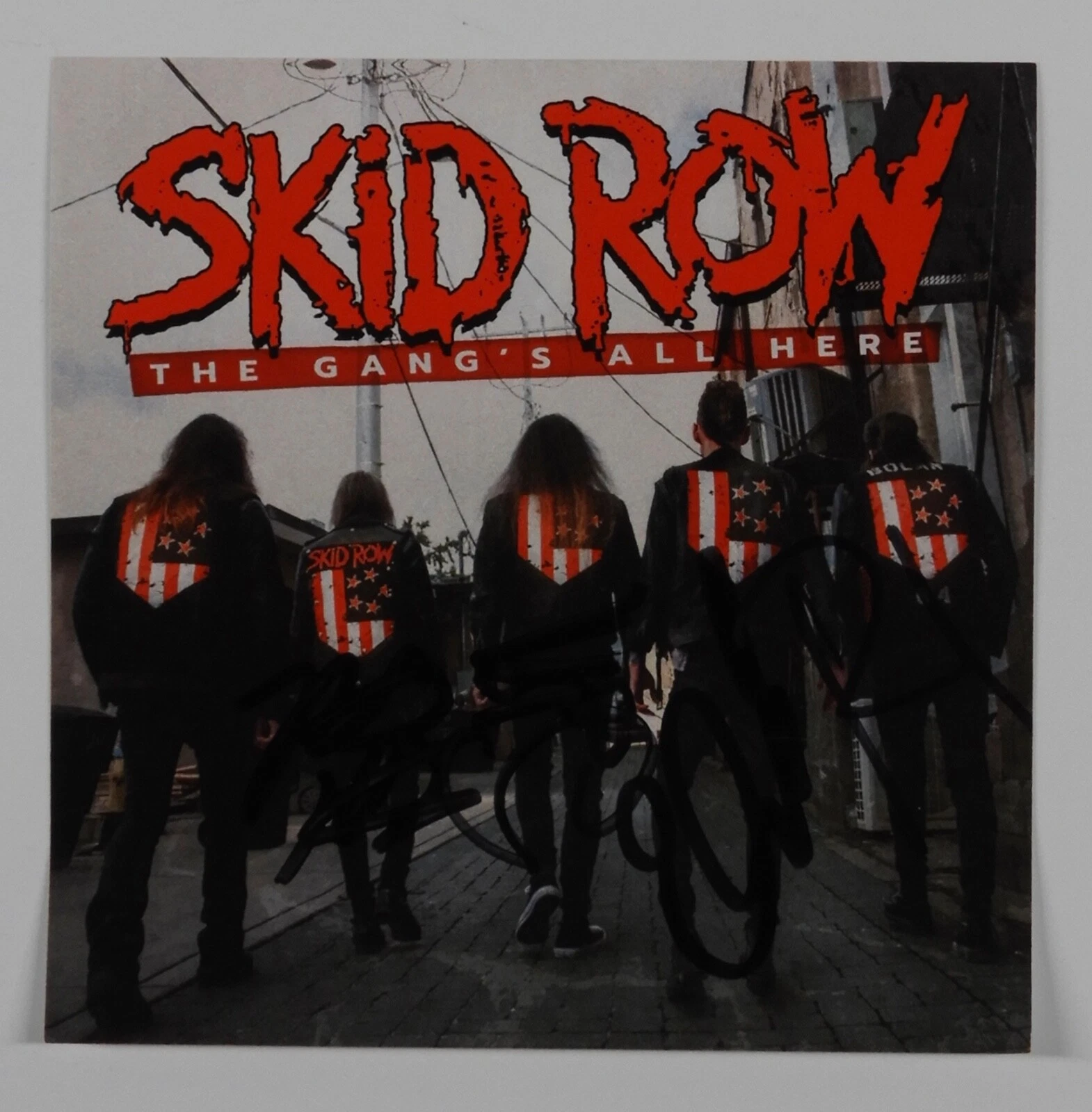 Skid Row JSA Autograph Signed CD The Gang's All Here