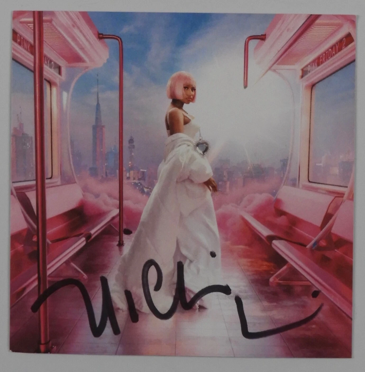Nicki Minaj JSA Signed Autograph CD Insert Pink Friday 2