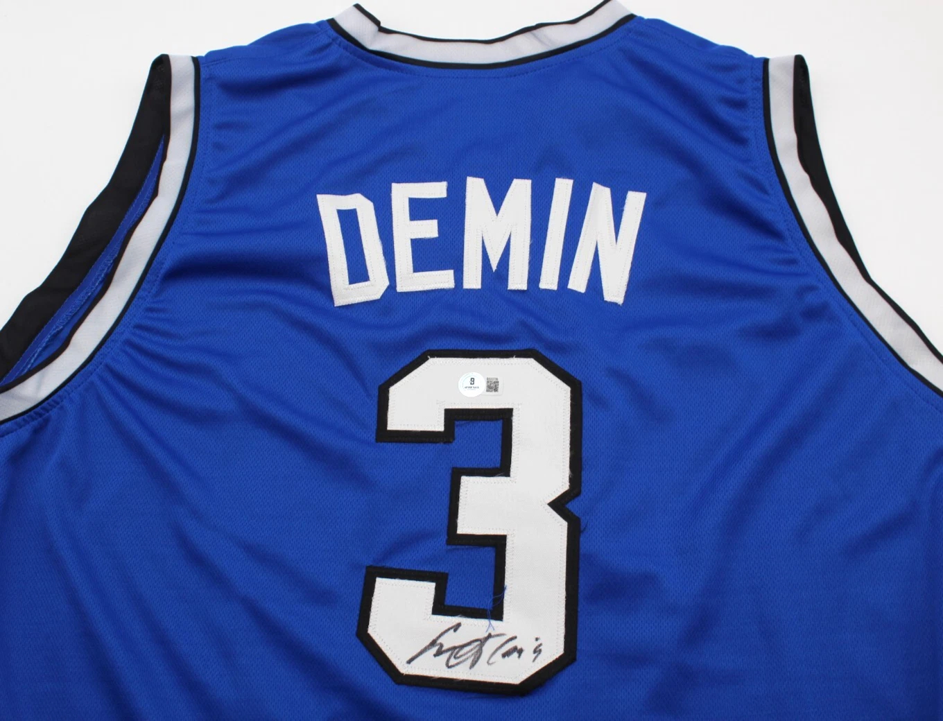 Egor Demin Signed BYU Cougars Brigham Young Custom Jersey W/Beckett COA BS22739