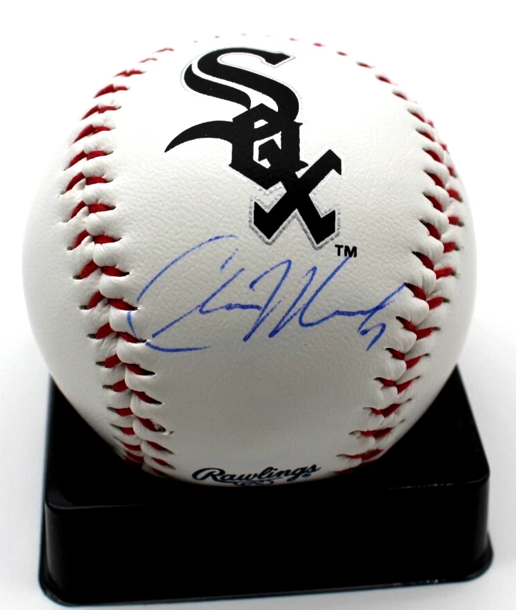 Chase Meidroth Signed Major League Logo Ball White Sox w/Beckett BAS BQ83820