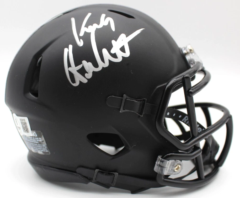 Kirk Herbstreit Ohio State Buckeyes Signed Mini Helmet w/Beckett BS38155