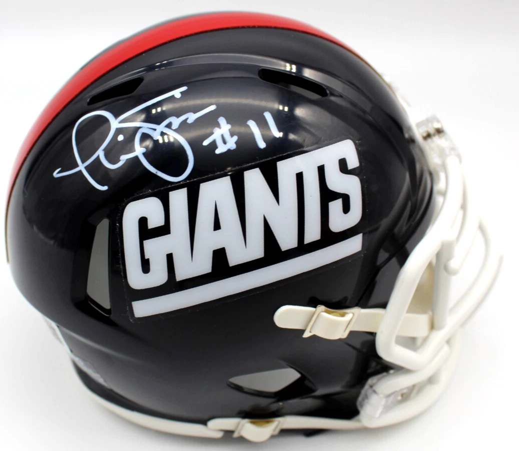 Phil Simms New York Giants Signed Mini Football Helmet w/Beckett COA BS38151