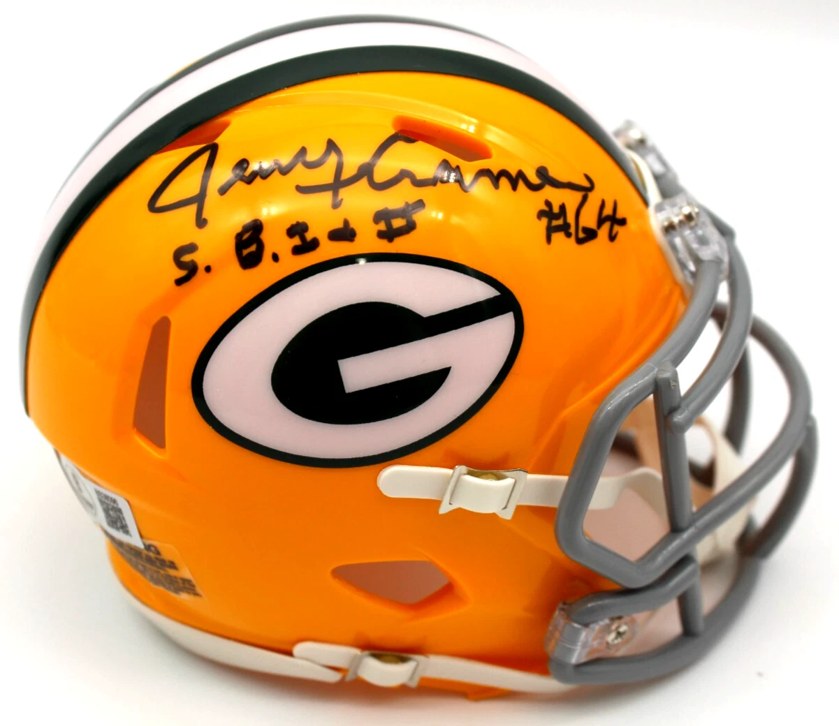 Jerry Kramer Green Bay Packers Signed Mini Football Helmet w/Beckett COA BS38096