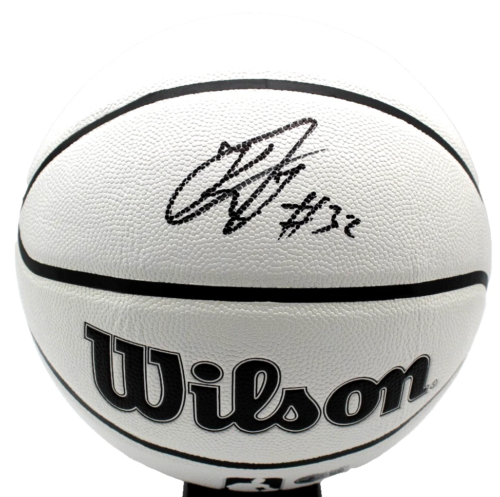 Kasparas Jakucionis NBA Wilson Illinois Signed Basketball W/Beckett BQ83878