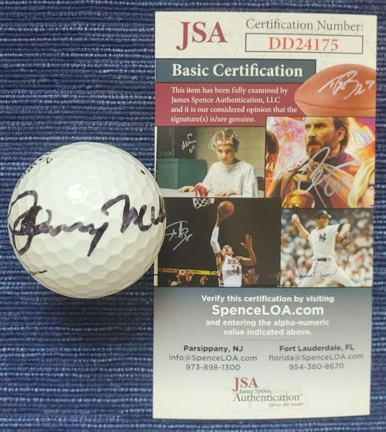 Johnny Miller Signed Golf Ball w/ JSA COA #DD24175