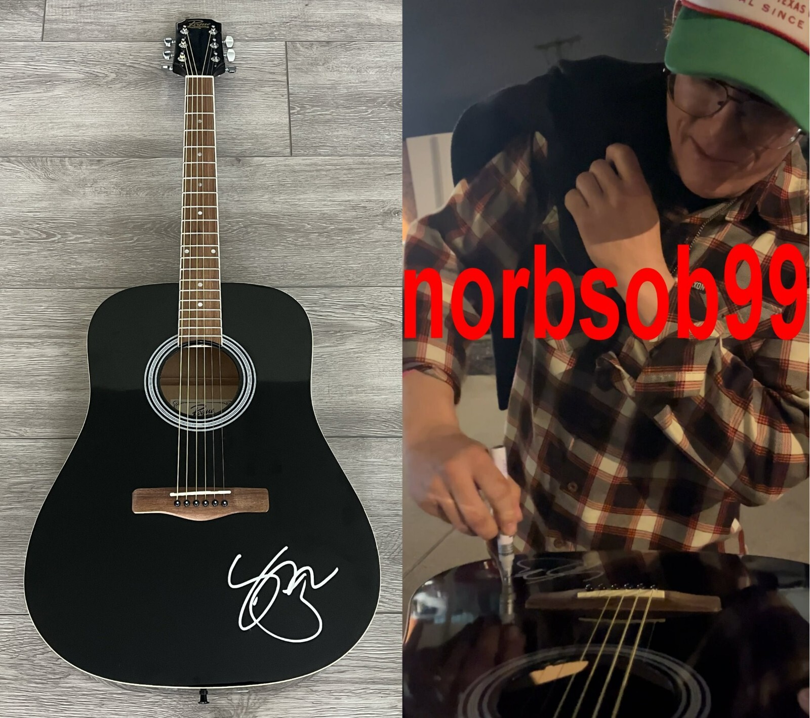 STEPHEN WILSON JR. SIGNED AUTOGRAPH F/S GUITAR w/EXACT VIDEO PROOF & BECKETT COA