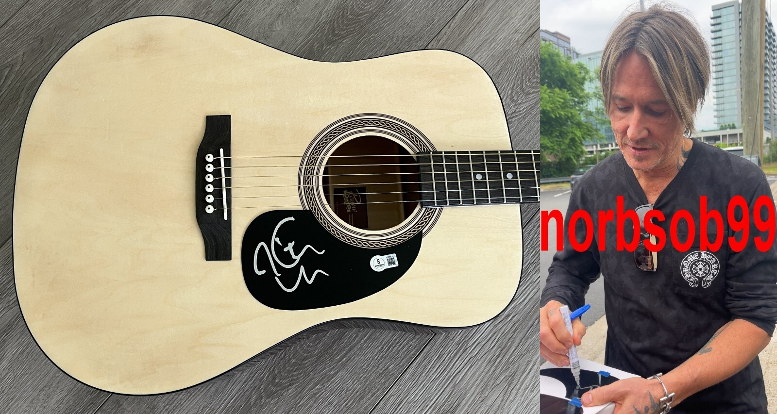 KEITH URBAN SIGNED AUTOGRAPH 41