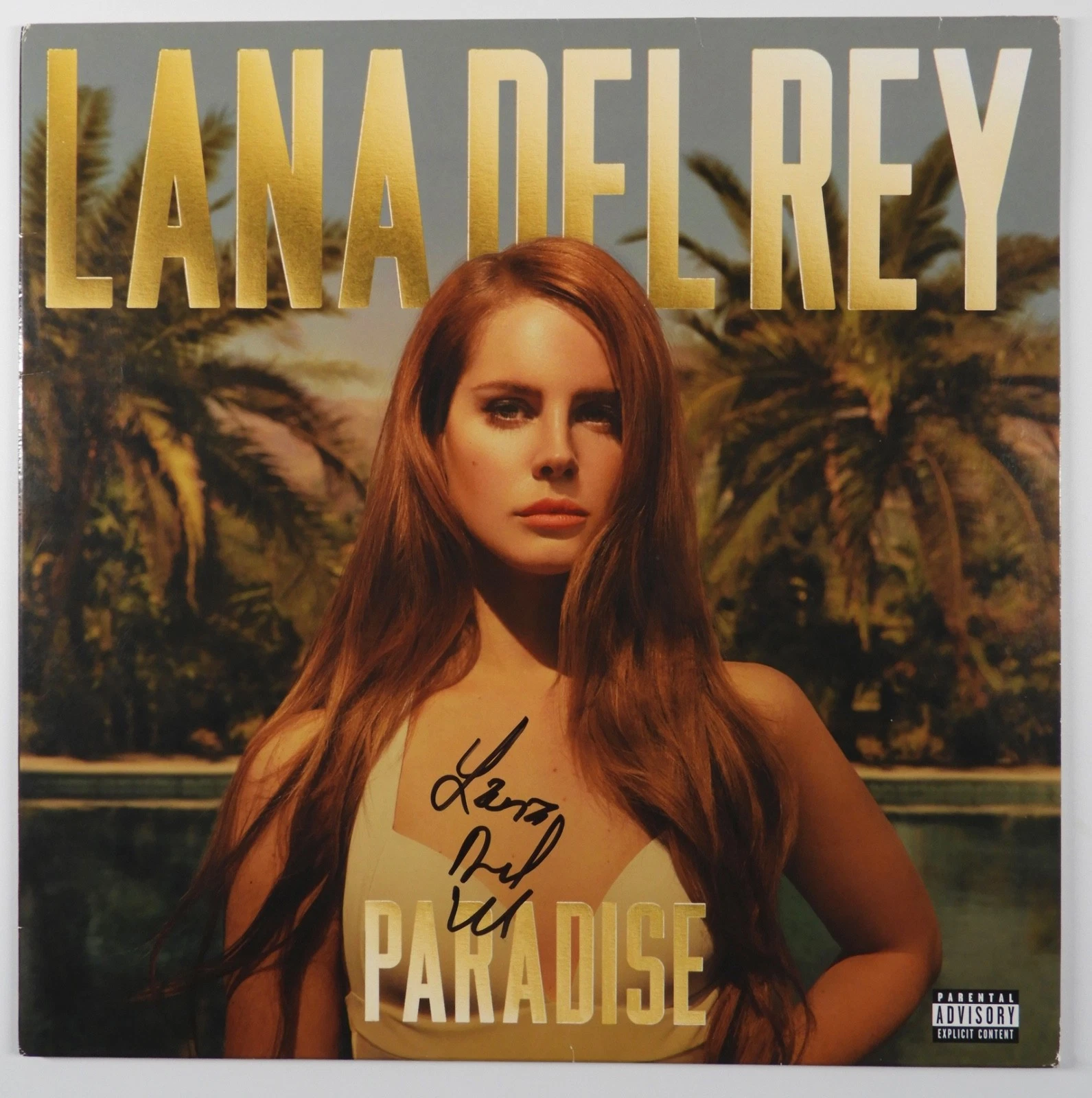 Lana Del Rey ACOA Signed Autograph Record Album Vinyl Paradise