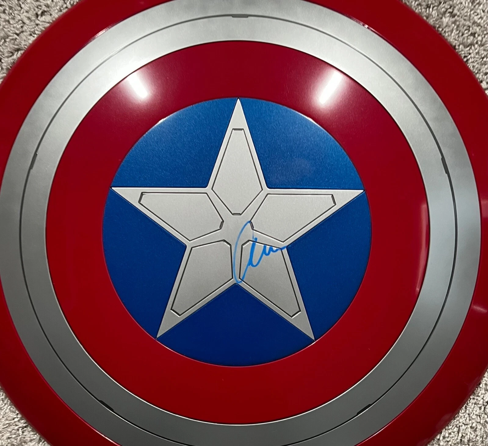 Chris Evans Autographed Signed ACOA  24